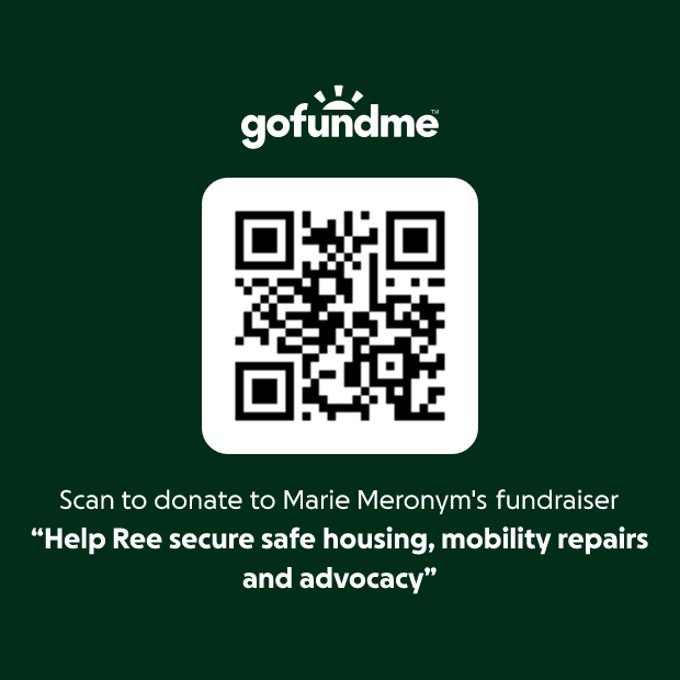 GoFundMe QR code